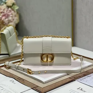 Dior Caro Chain Bag Medium 25cm Ivory