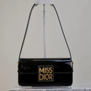Dior Miss Dior Chain Bag Small 21cm Black