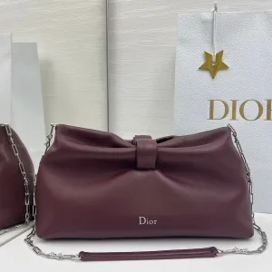 Dior Toujours East-West Medium 26cm Burgundy-2