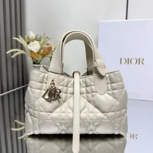 Dior Toujours Large 36cm Ivory Cannage