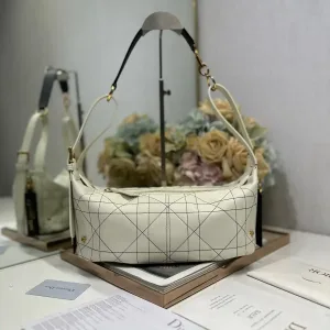 Dior Toujours Small 23cm Ivory Cannage