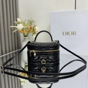 DiorTravel Vanity Case Small 17cm Black