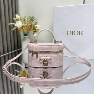 DiorTravel Vanity Case Small 17cm Pink