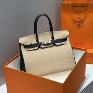 Hermes Birkin Medium Craie White 30cm