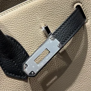 Hermes Birkin Medium Craie White 30cm