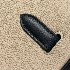 Hermes Birkin Medium Craie White 30cm