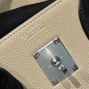 Hermes Birkin Medium Craie White 30cm 2