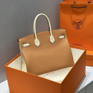 Hermes Birkin Medium Gold Brown 30cm