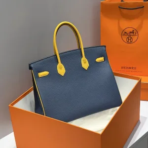 Hermes Birkin Medium Navy 30cm
