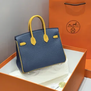 Hermes Birkin Medium Navy 30cm 3
