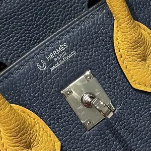 Hermes Birkin Medium Navy 30cm 3