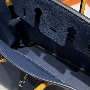 Hermes Birkin Medium Navy 30cm 3