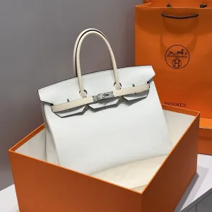 Hermes Birkin Medium White 30cm