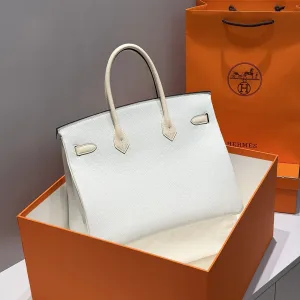 Hermes Birkin Medium White 30cm
