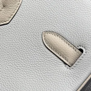 Hermes Birkin Medium White 30cm
