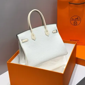 Hermes Birkin Medium White 30cm 2