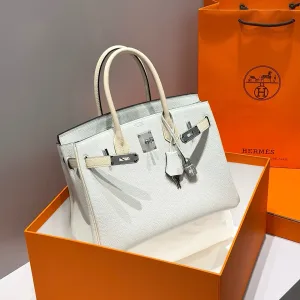Hermes Birkin Medium White 30cm 2