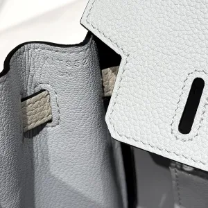 Hermes Birkin Medium White 30cm 3