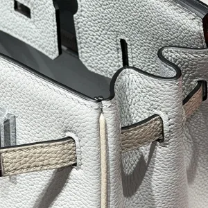 Hermes Birkin Medium White 30cm 3