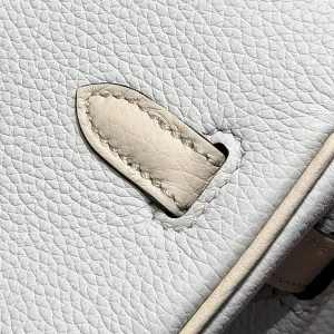 Hermes Birkin Medium White 30cm 3