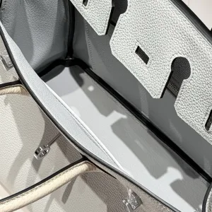 Hermes Birkin Medium White 30cm 3