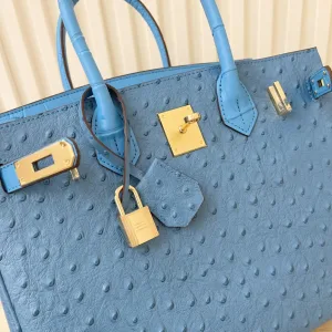 Hermes Birkin Small Blue 25cm