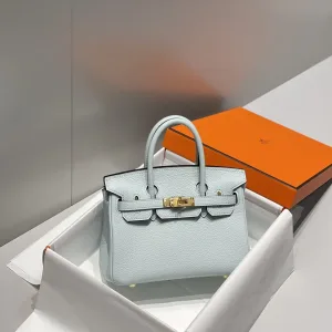 Hermes Birkin Small Blue Grey 25cm