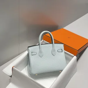 Hermes Birkin Small Blue Grey 25cm