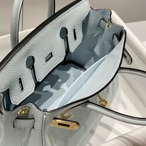 Hermes Birkin Small Blue Grey 25cm