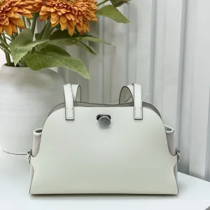 Hermes Bolide Medium White 25cm