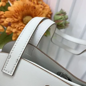 Hermes Bolide Medium White 25cm
