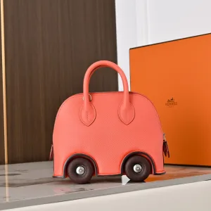 Hermes Bolide Small Coral Pink 20cm