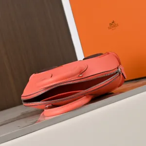 Hermes Bolide Small Coral Pink 20cm