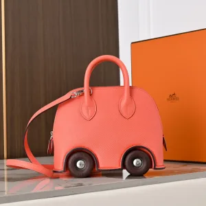 Hermes Bolide Small Coral Pink 20cm