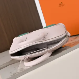 Hermes Bolide Small White 20cm