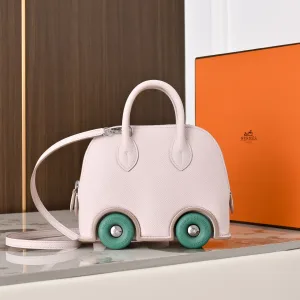 Hermes Bolide Small White 20cm
