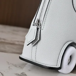 Hermes Bolide Small White 20cm 2