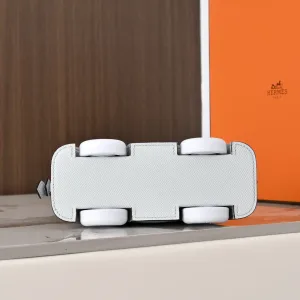 Hermes Bolide Small White 20cm 2