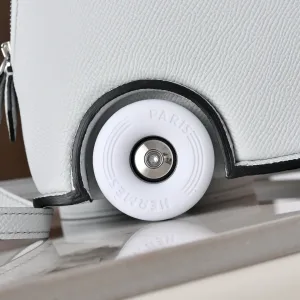 Hermes Bolide Small White 20cm 2