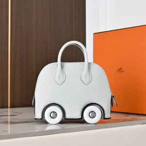 Hermes Bolide Small White 20cm 2