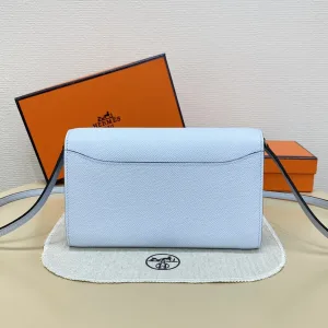 Hermes Constance Mini Small Light Blue 18cm