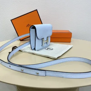 Hermes Constance Mini Small Light Blue 18cm 2