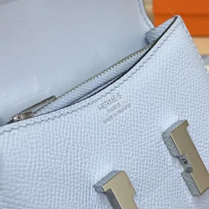 Hermes Constance Mini Small Light Blue 18cm 2