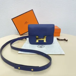 Hermes Constance Mini Small Navy 18cm