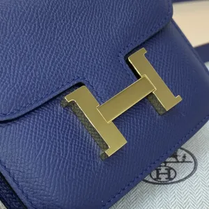 Hermes Constance Mini Small Navy 18cm