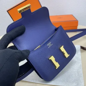 Hermes Constance Mini Small Navy 18cm