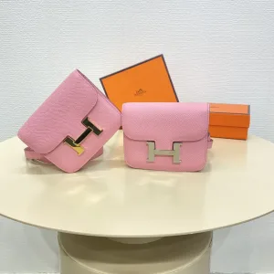 Hermes Constance Mini Small Pink 18cm 2