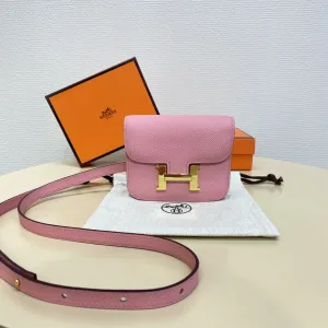 Hermes Constance Mini Small Pink 18cm 2