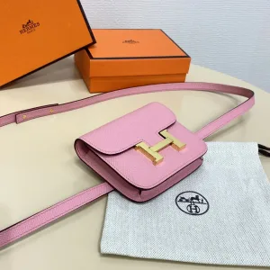 Hermes Constance Mini Small Pink 18cm 2