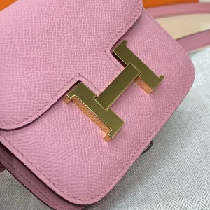 Hermes Constance Mini Small Pink 18cm 2